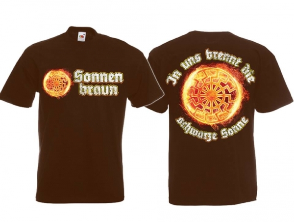 T-Hemd - Sonnenbraun - braun T-Hemd - Sonnenbraun - braun