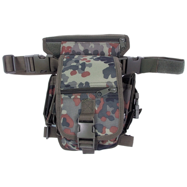 Hip Bag - flecktarn - Bein- und Gürtelbefestigung Hip Bag - flecktarn - Bein- und Gürtelbefestigung
