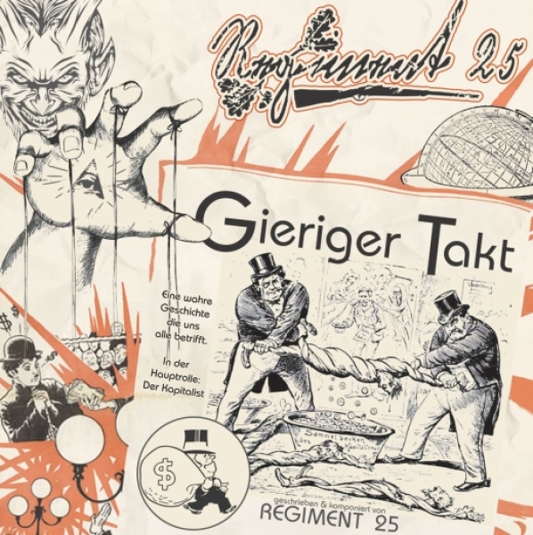 Regiment 25 - Gieriger Takt - CD Regiment 25 - Gieriger Takt - CD