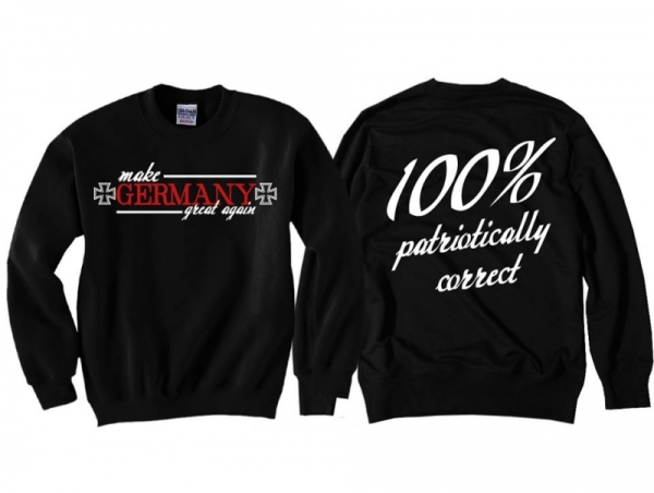 Pullover - Germany Great Again - schwarz Pullover - Germany Great Again - schwarz
