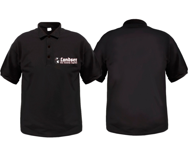 Polo-Shirt - Landser - Eine deutsche Legende - Motiv 2 Polo-Shirt - Landser - Eine deutsche Legende - Motiv 2