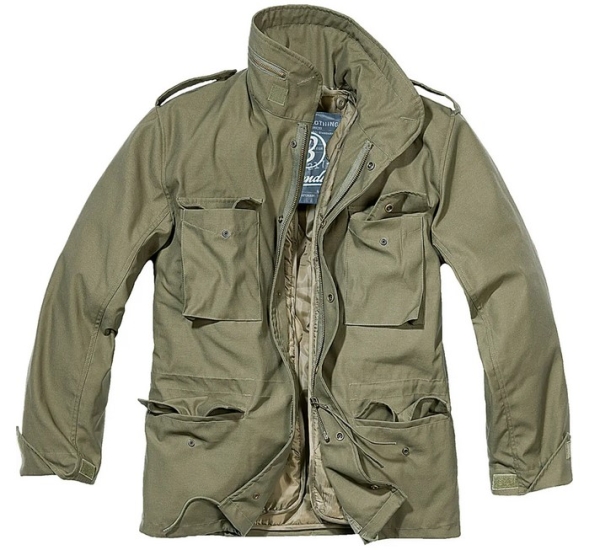 Brandit - US Feldjacke M65 mit Steppfutter - oliv +++EINZELSTÜCK+++ Brandit - US Feldjacke M65 mit Steppfutter - oliv +++EINZELSTÜCK+++