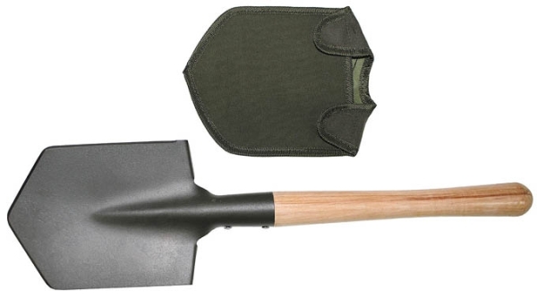 Feldspaten - Holzstiel - extra stabil - mit Tasche Feldspaten - Holzstiel - extra stabil - mit Tasche