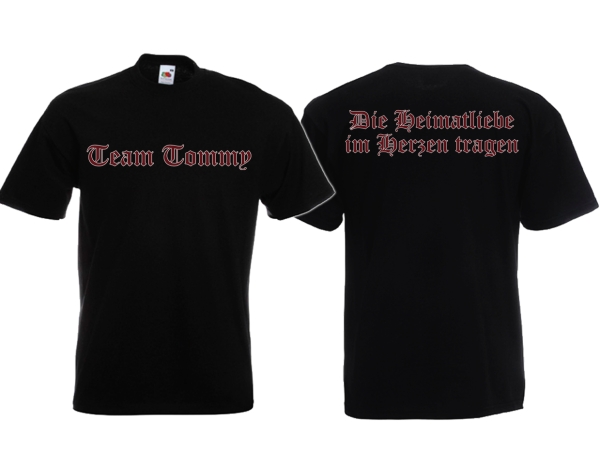 Frauen T-Shirt - Team Tommy - Klassisch - Wahlkampfunterstützer-Motiv 2024 Frauen T-Shirt - Team Tommy - Klassisch - Wahlkampfunterstützer-Motiv 2024