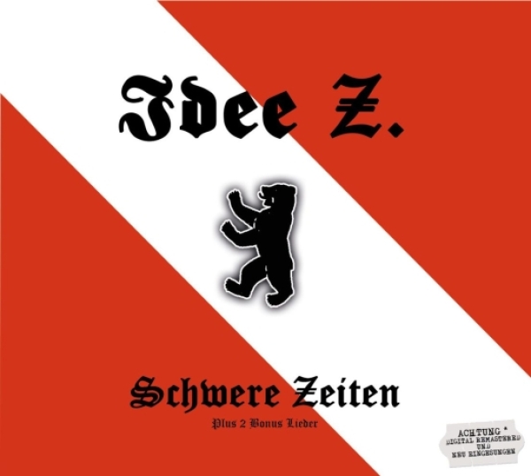 Idee Z – Schwere Zeiten - Digipack Idee Z – Schwere Zeiten - Digipack