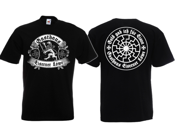 Frauen T-Shirt - Eiserner Löwe - Gold gab ich für Eisen - schwarz Frauen T-Shirt - Eiserner Löwe - Gold gab ich für Eisen - schwarz