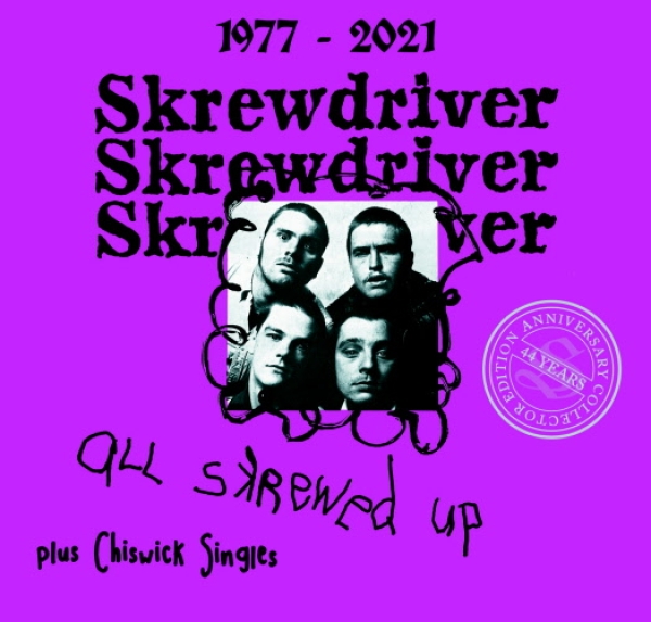 Skrewdriver –All skrewed up + Chiswick Singles-44 years Edition –Digipak- Skrewdriver –All skrewed up + Chiswick Singles-44 years Edition –Digipak-