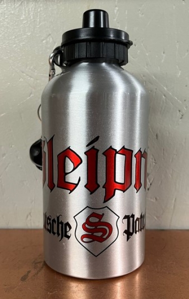 Trinkflasche - Sleipnir - Deutsche Patrioten - silber - 80 mm - Aluminium - 600 ml Trinkflasche - Sleipnir - Deutsche Patrioten - silber - 80 mm - Aluminium - 600 ml