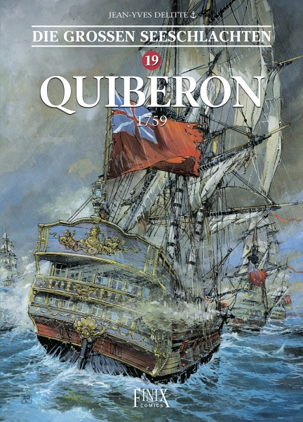 Hardcover Comic - Seeschlachten 19 - Quiberon· 1759 Hardcover Comic - Seeschlachten 19 - Quiberon· 1759