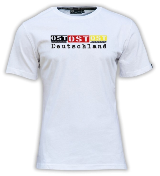 Erik & Sons - T-Shirt - OSTDEUTSCHLAND weiss Erik & Sons - T-Shirt - OSTDEUTSCHLAND weiss