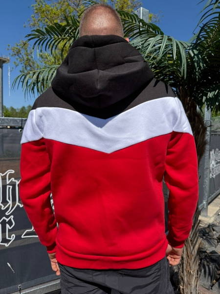 Premium Kapuzenpullover - Schwarz-Weiß-Rot +++LIMITIERT+++