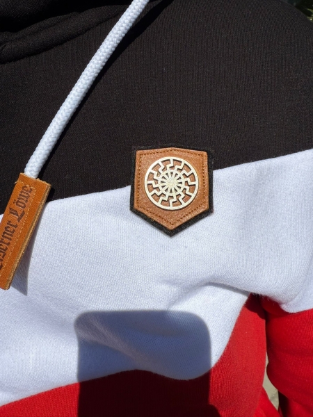 Premium Kapuzenpullover - Schwarz-Weiß-Rot +++LIMITIERT+++