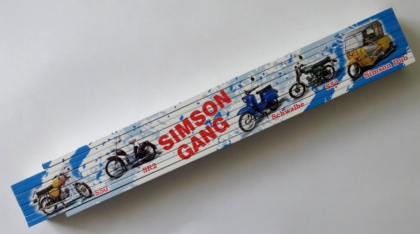 Zollstock - Simson Gang (S50 SR2 Schwalbe S50 Simson Duo) - Z211 Zollstock - Simson Gang (S50 SR2 Schwalbe S50 Simson Duo) - Z211