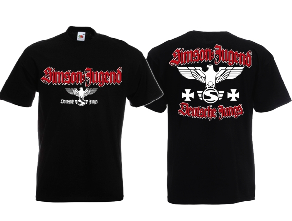 T-Hemd - SJ - Deutsche Jungs - schwarz T-Hemd - SJ - Deutsche Jungs - schwarz