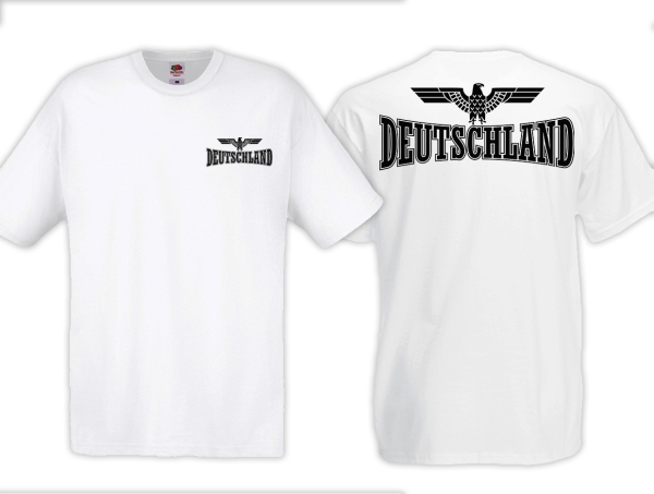 T-Hemd - Adler - WH35 - Deutschland - Motiv 1 - weiß T-Hemd - Adler - WH35 - Deutschland - Motiv 1 - weiß