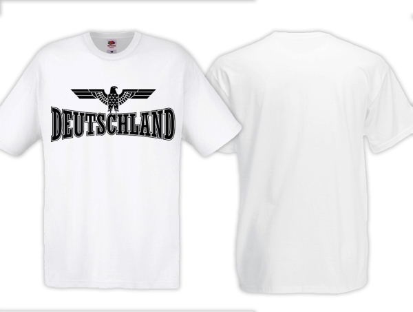 T-Hemd - Adler - WH35 - Deutschland - Motiv 2 - weiß T-Hemd - Adler - WH35 - Deutschland - Motiv 2 - weiß