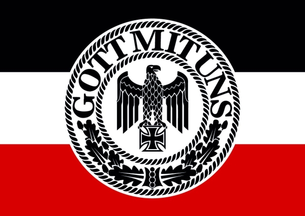 Gott mit uns - Aufkleber Paket 10 Stück Gott mit uns - Aufkleber Paket 10 Stück