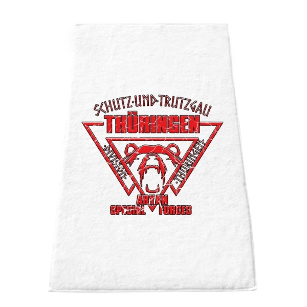 Handtuch - Division Thüringen - Aryan Special Forces - rot Handtuch - Division Thüringen - Aryan Special Forces - rot