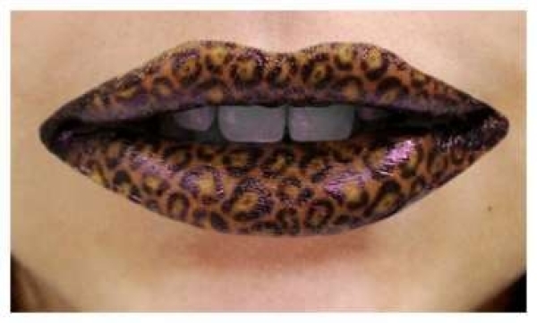 Temporary Lips - Leopard Temporary Lips - Leopard