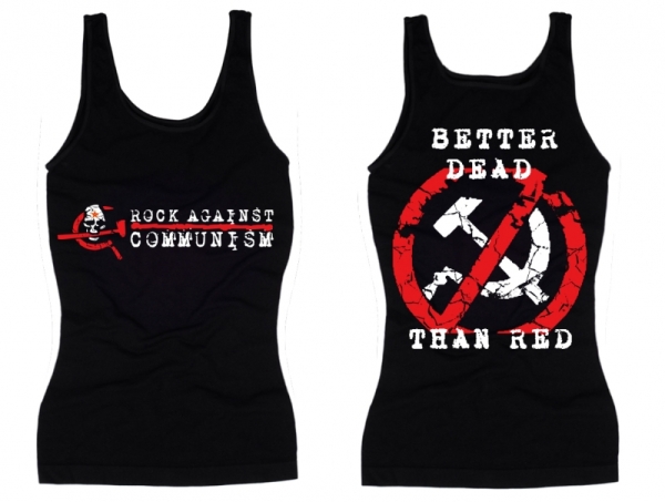 Frauen Top - RAC - better dead than red Frauen Top - RAC - better dead than red