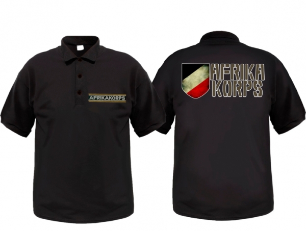 Polo-Shirt - Afrika Korps - Motiv 2 Polo-Shirt - Afrika Korps - Motiv 2