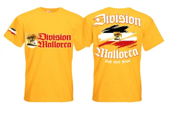 T-Hemd - Division Mallorca - gelb T-Hemd - Division Mallorca - gelb