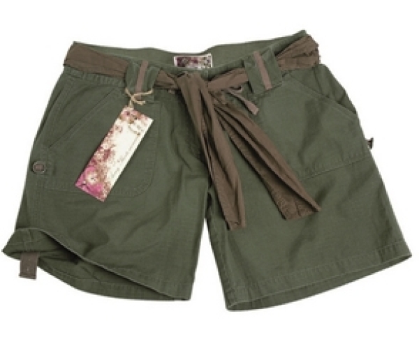 Frauen Army Short - oliv Frauen Army Short - oliv