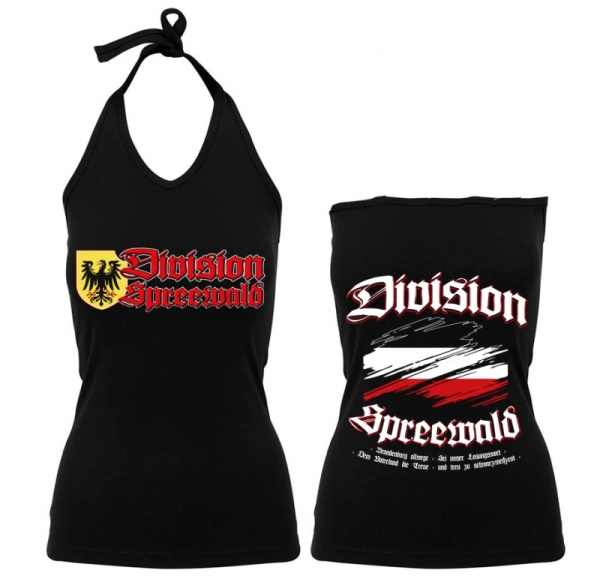 Frauen Neckholder Top - Division Spreewald - Motiv 2 Frauen Neckholder Top - Division Spreewald - Motiv 2
