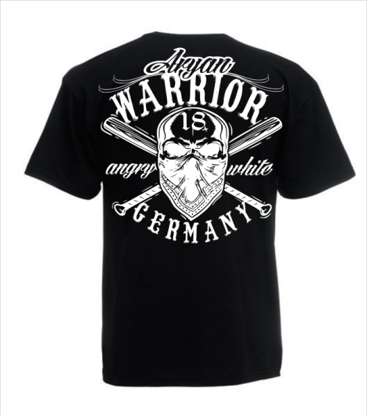 Frauen T-Shirt - Aryan Warrior - schwarz Frauen T-Shirt - Aryan Warrior - schwarz