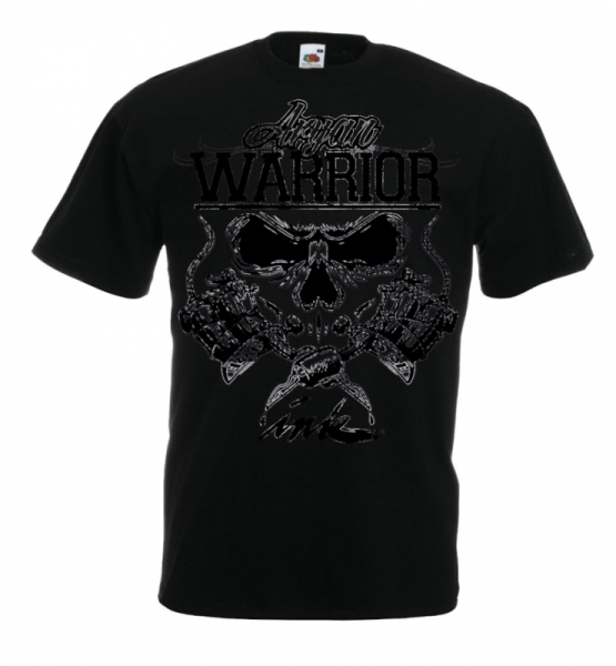 T-Hemd - Aryan Warrior - INK - Motiv2 - schwarz T-Hemd - Aryan Warrior - INK - Motiv2 - schwarz