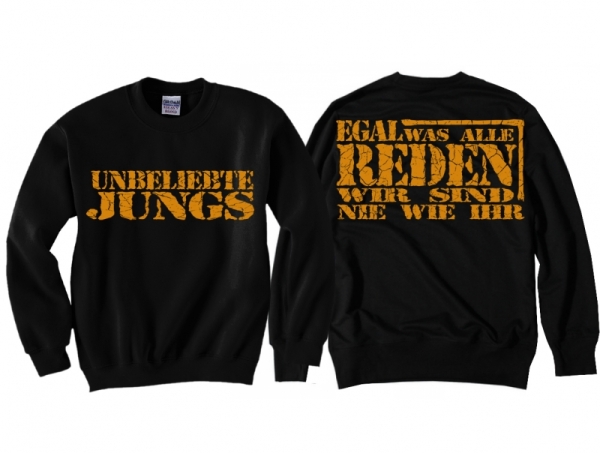 Pullover - Unbeliebte Jungs - großer Brustdruck Pullover - Unbeliebte Jungs - großer Brustdruck