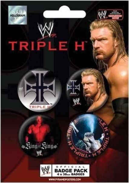 Button Pack - WWE - Triple H Button Pack - WWE - Triple H