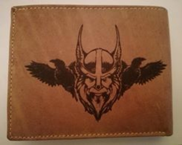 Leder Geldbeutel - Viking Leder Geldbeutel - Viking