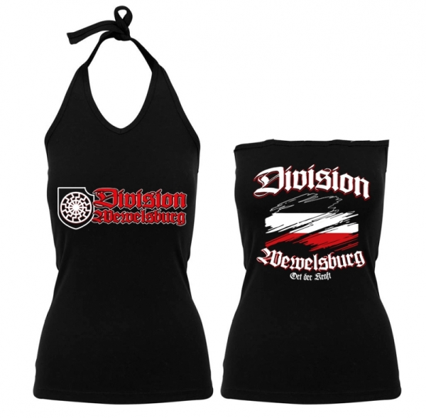 Frauen Neckholder Top - Division Wewelsburg - Motiv 2 Frauen Neckholder Top - Division Wewelsburg - Motiv 2