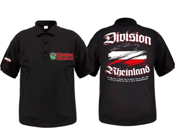 Polo-Shirt - Division Rheinland Polo-Shirt - Division Rheinland