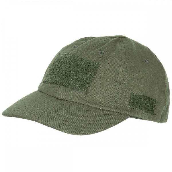 Cap - Einsatz-Cap - mit Klett - oliv Cap - Einsatz-Cap - mit Klett - oliv