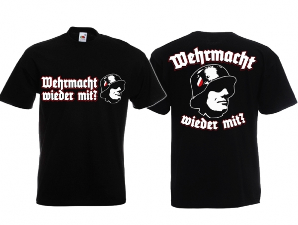 Frauen T-Shirt - Wehrmacht - wieder mit? Frauen T-Shirt - Wehrmacht - wieder mit?