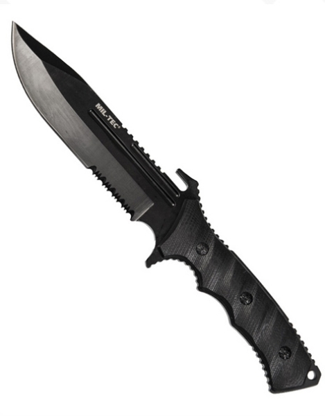 Kampfmesser - G10 mit Nylon Scheide (45) Kampfmesser - G10 mit Nylon Scheide (45)