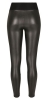 Frauen - Leggings - Leather High Waist - schwarz