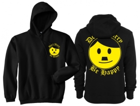 Frauen - Kapuzenpullover - Nettes Gesicht - Dont worry be happy - Motiv 2 Frauen - Kapuzenpullover - Nettes Gesicht - Dont worry be happy - Motiv 2