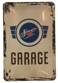 Blechschild - Simson Garage - BS206 (129)