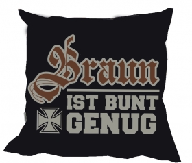 Kissen - Braun ist bunt genug Kissen - Braun ist bunt genug