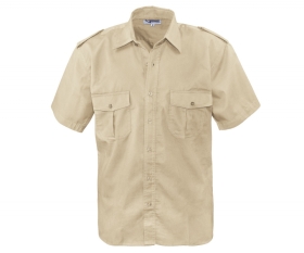 Hemd - Piloten Hemd - kurzarm - beige Hemd - Piloten Hemd - kurzarm - beige