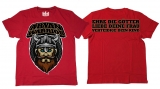 Premium Shirt - Aryan Warrior - Familie - rot Premium Shirt - Aryan Warrior - Familie - rot