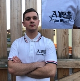 Polo-Shirt - Aryan Warrior - Logo - weiß Polo-Shirt - Aryan Warrior - Logo - weiß