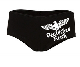 Frauen Hotpants - Deutsches Reich - weiß Frauen Hotpants - Deutsches Reich - weiß