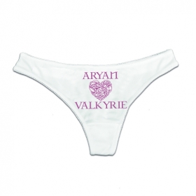 String Tanga - Aryan Valkyrie - keltisches Herz - weiß String Tanga - Aryan Valkyrie - keltisches Herz - weiß