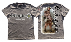Premium Shirt - Gebirgsjäger - grau Premium Shirt - Gebirgsjäger - grau