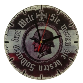 Wanduhr aus Glas - Die besten Soldaten der Welt Wanduhr aus Glas - Die besten Soldaten der Welt