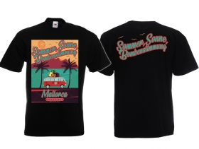 Frauen T-Shirt - Sommer - Sonne - Bombenstimmung mit Wunschdruck Frauen T-Shirt - Sommer - Sonne - Bombenstimmung mit Wunschdruck